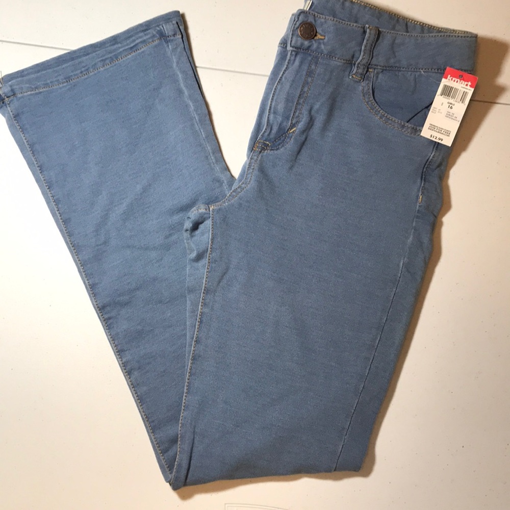 Girls Super Stretch Jeggin Jeans Size 16